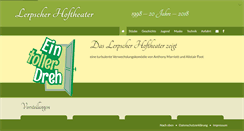 Desktop Screenshot of lerpscher-hoftheater.de